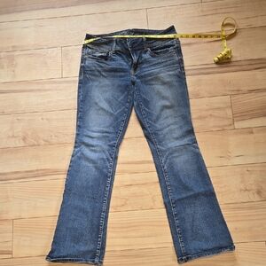 American Eagle Outfitters Medium Wash Kick Boot Jeans